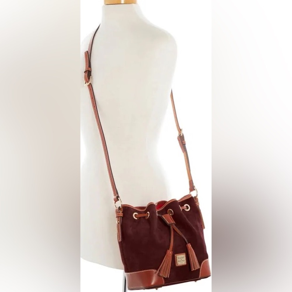Dooney & Bourke Suede Dynamic Drawstring Crossbod… - image 2
